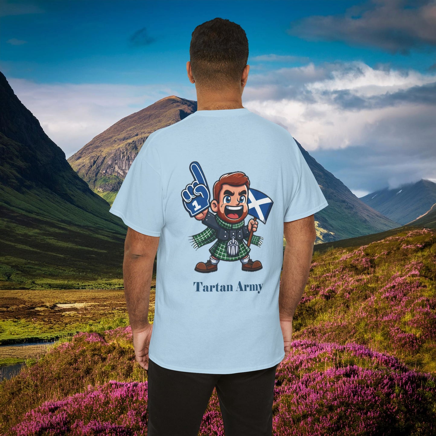 Scotland Tartan Army Tee