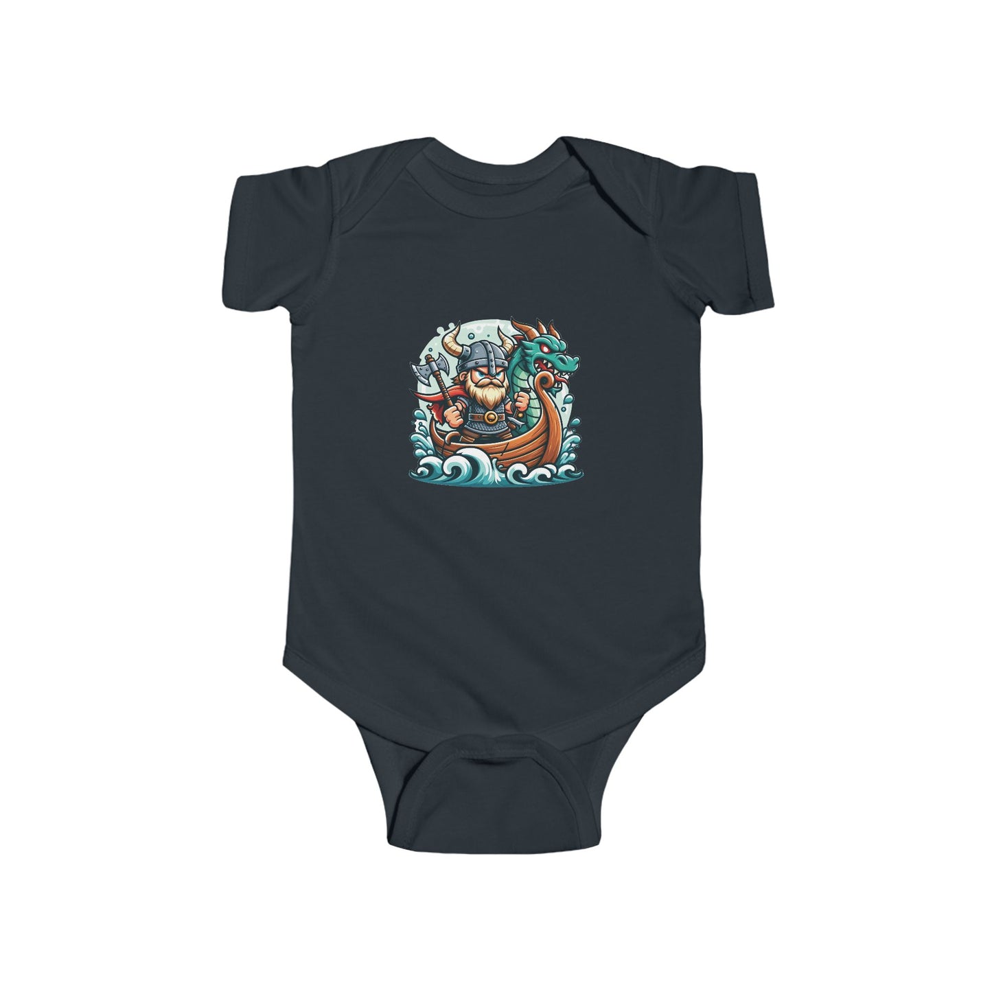 Viking and Dragon Infant Bodysuit