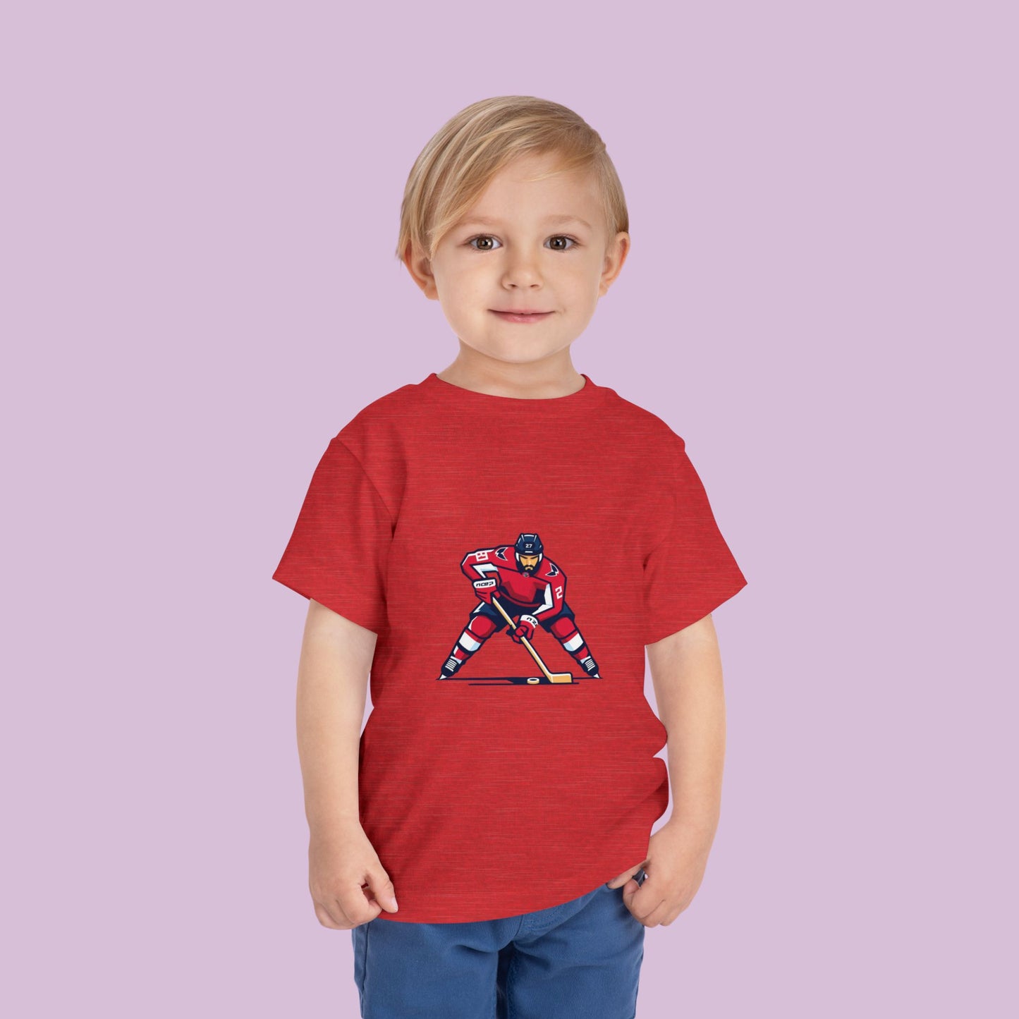 Washington Hockey Player Toddler Tee
