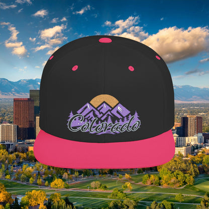 Colorado Baseball Flat Bill Snapback