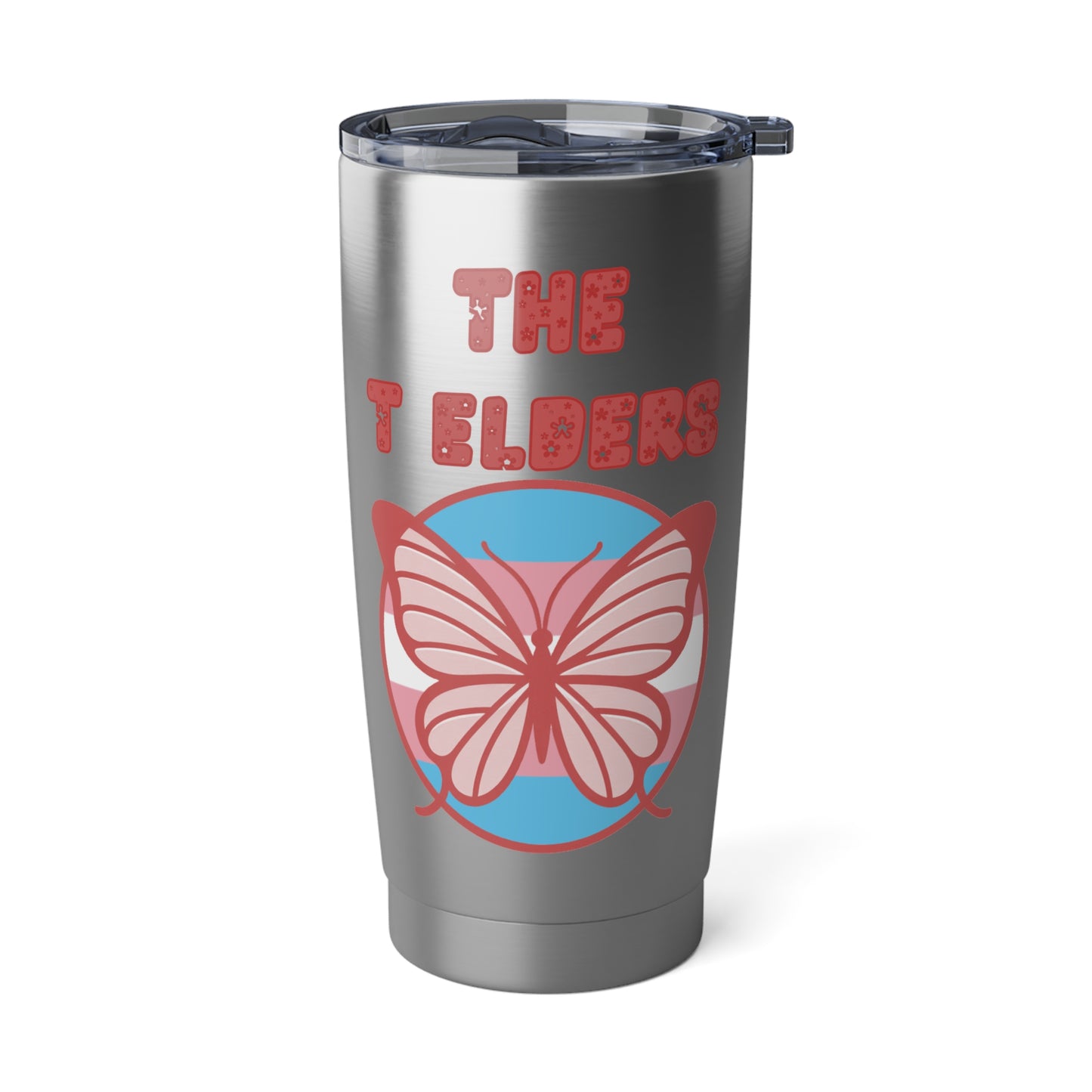 The T Elders Butterfly 20oz Travel Tumbler