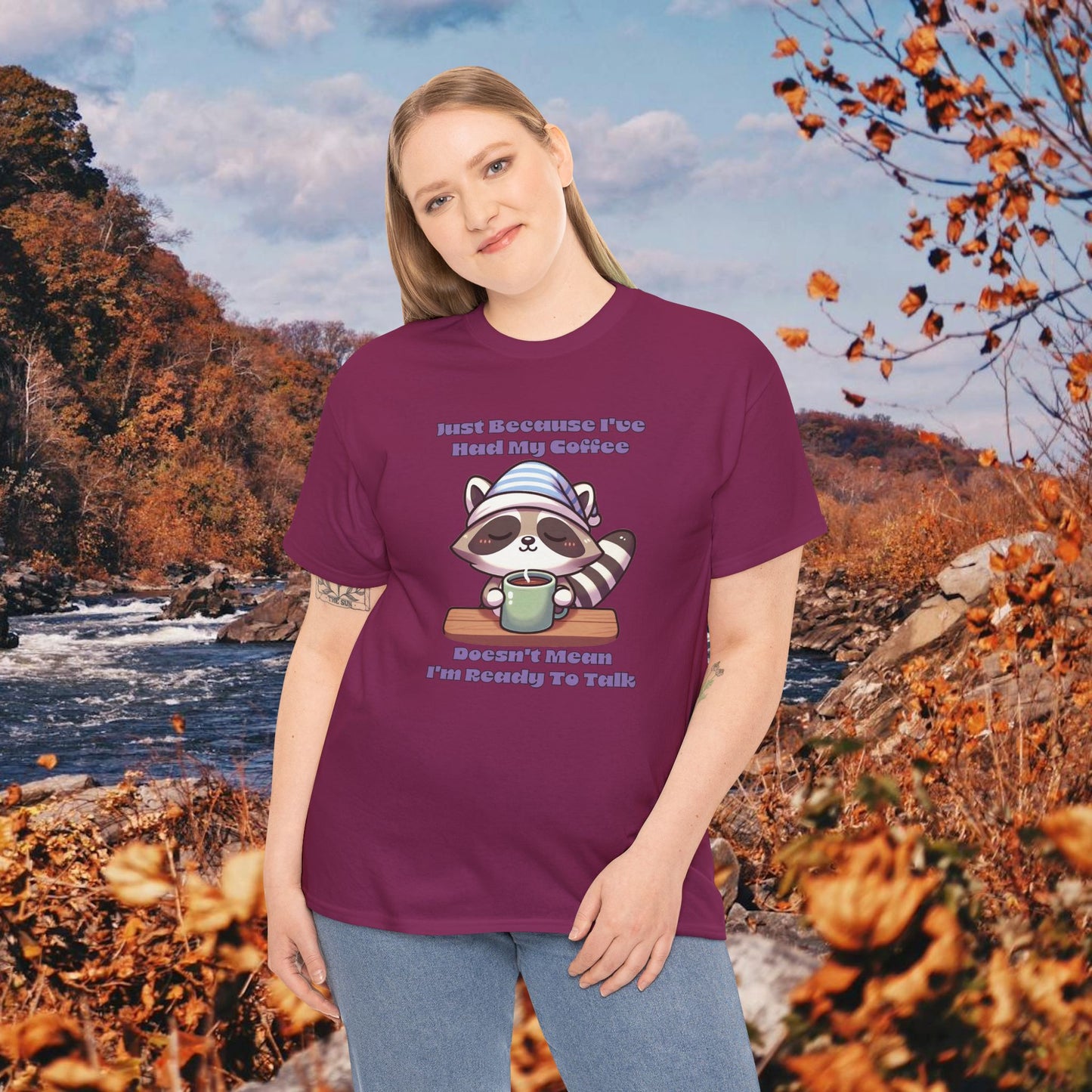 Raccoon Coffee Tee