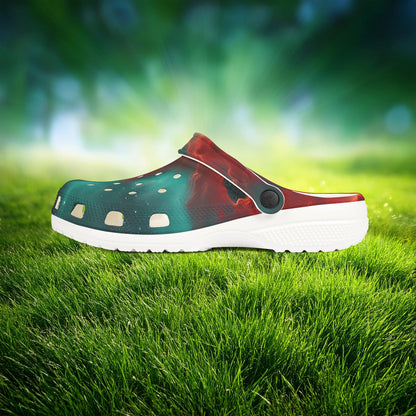 Liverpool Red Galaxy Foam Clogs