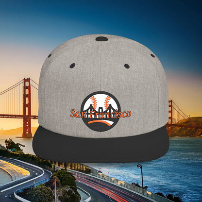 SF Baseball Flat Bill Snapback