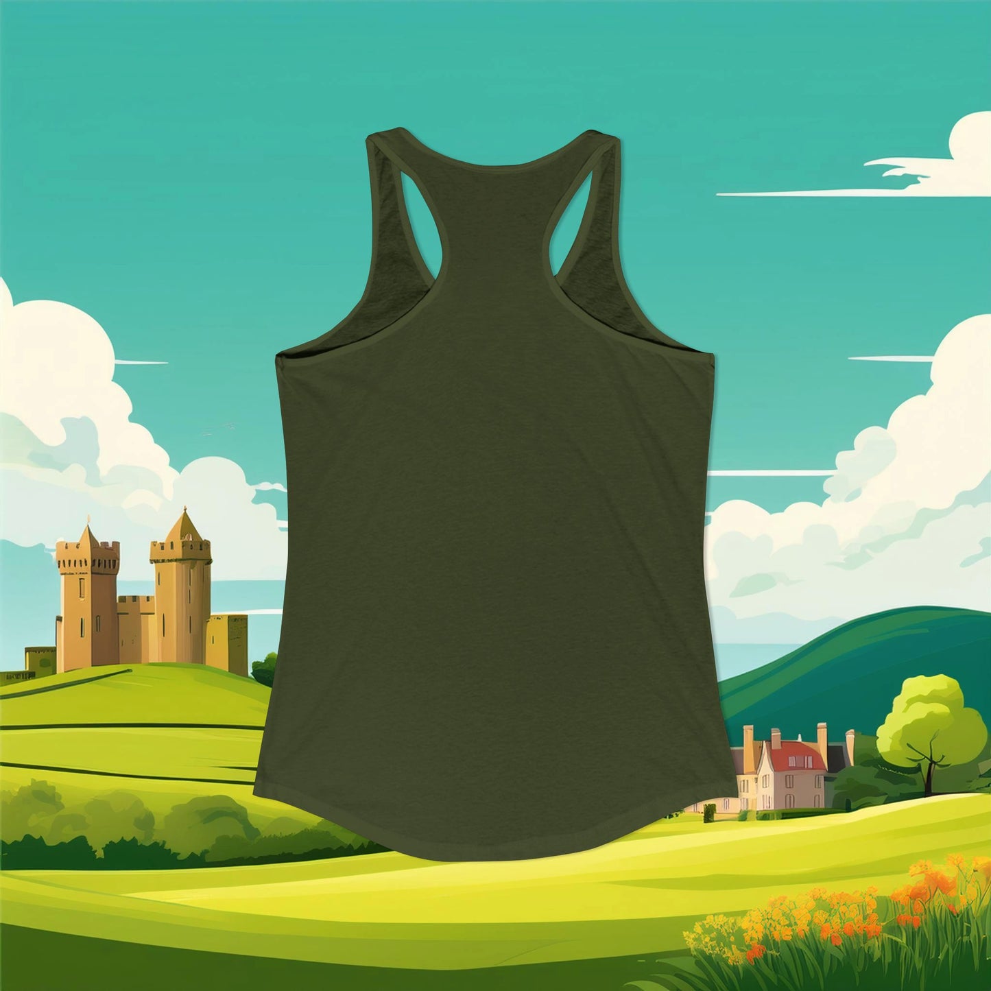 Wrexham Hollywood Sign Women's Racerback Tank