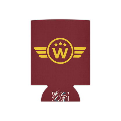 Washington DC Football Logo Can Cooler