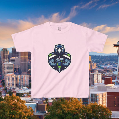 Seattle Football Player Kids Tee