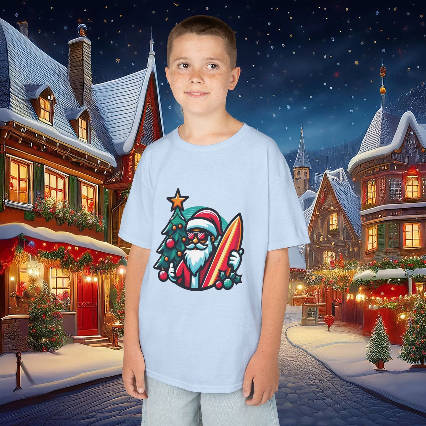 Surf Santa Kids Tee