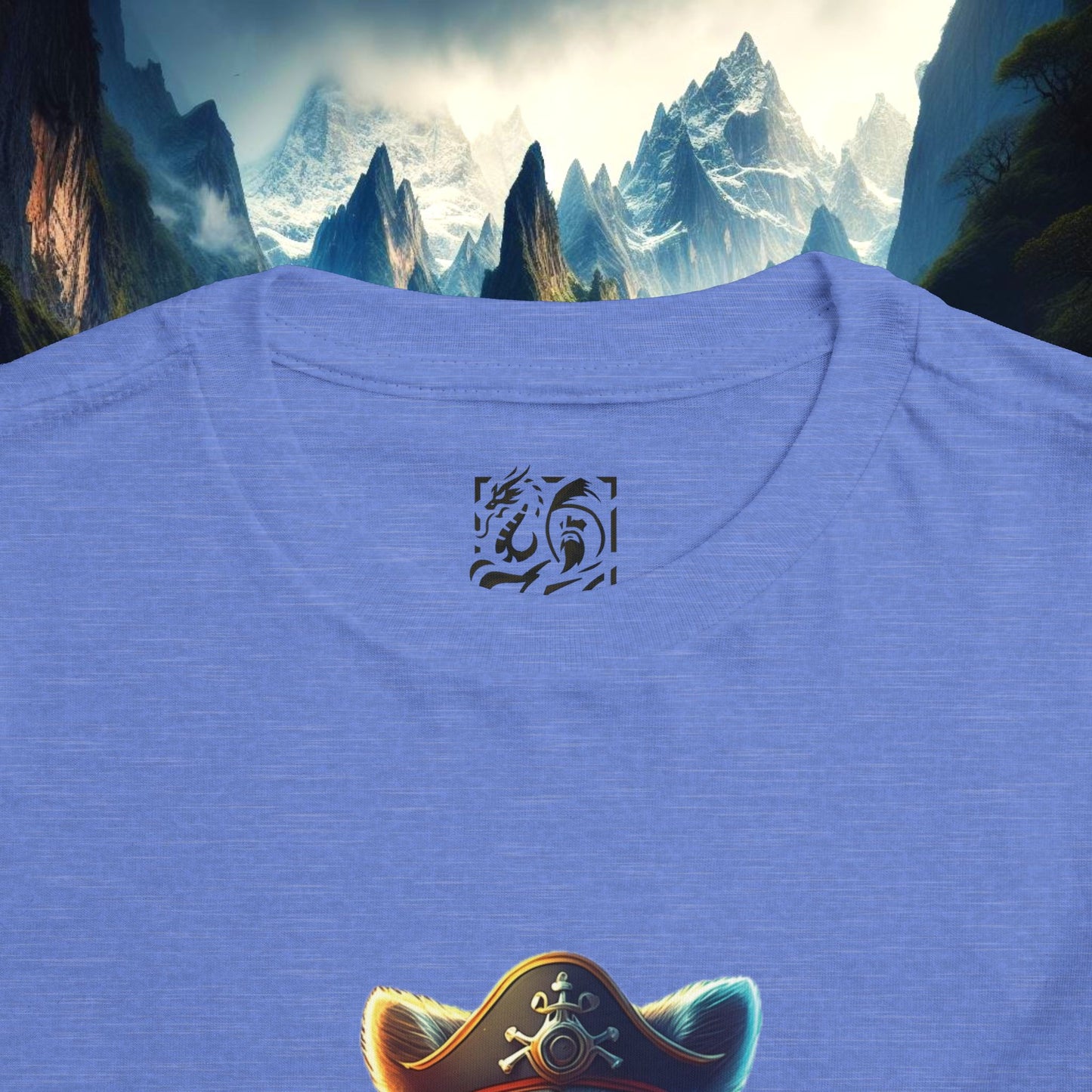 Raccoon Pirate Toddler Tee