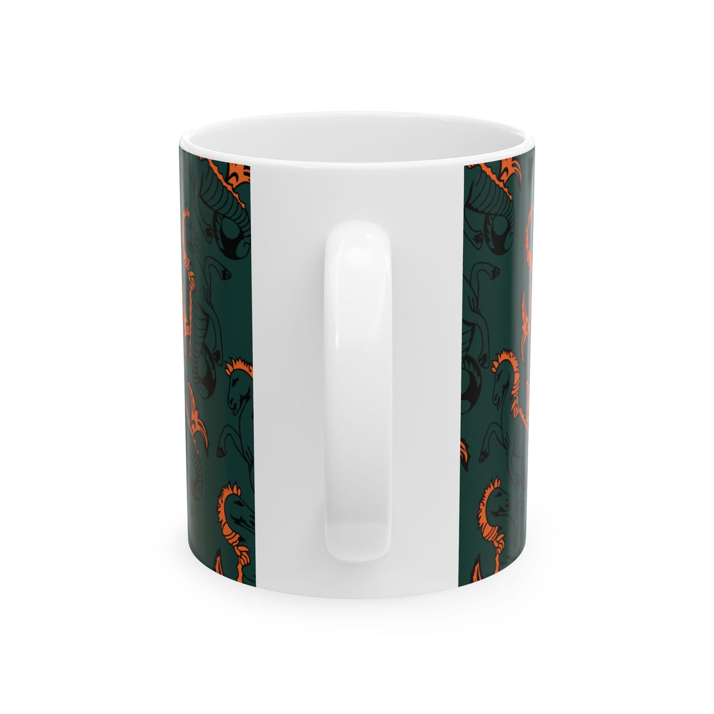 Newcastle Seahorse Ceramic Mugs (11oz/15oz)