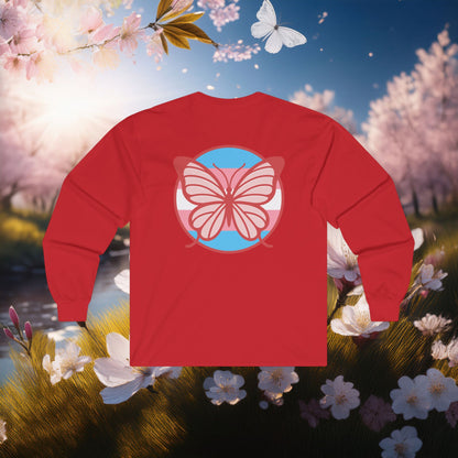 The T Elders Butterfly Unisex Long Sleeve Tee