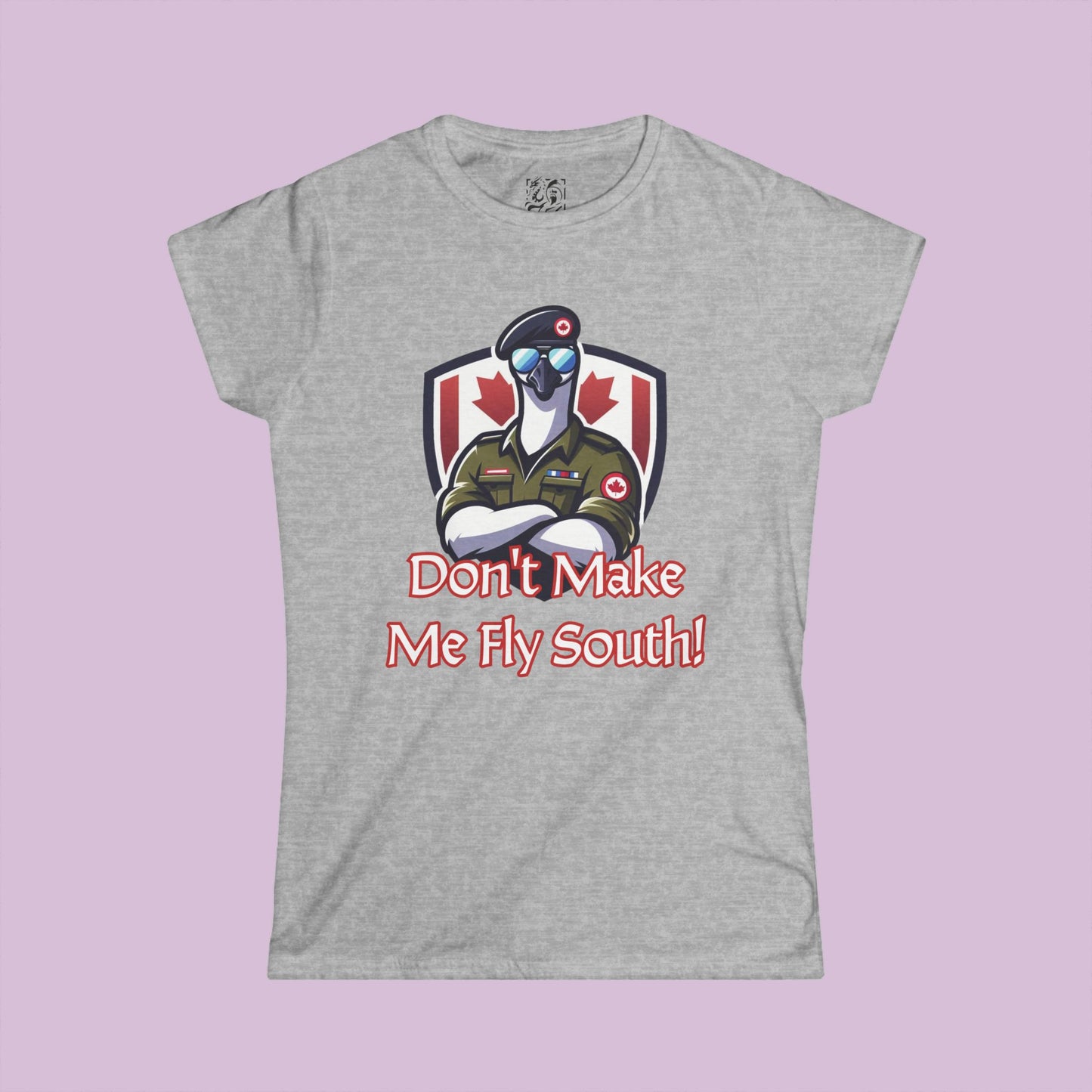 Canadian Goose "Don't Make Me Fly South" Women's Softstyle Tee