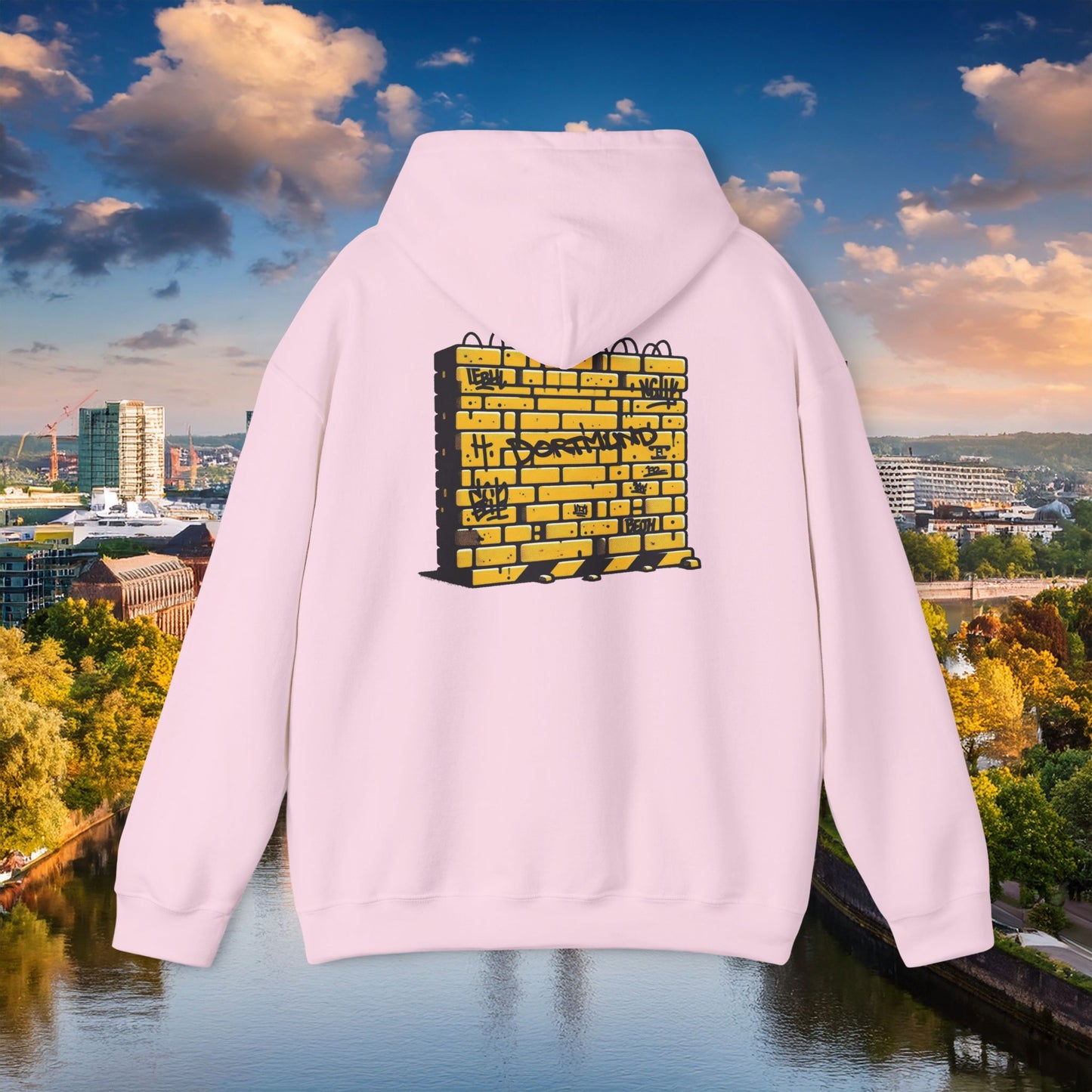 Dortmund Honeycomb Graffiti Hoodie