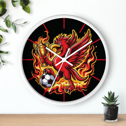 Liverpool Flames Wall Clock