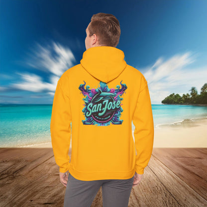 San Jose Hockey Neon Hoodie