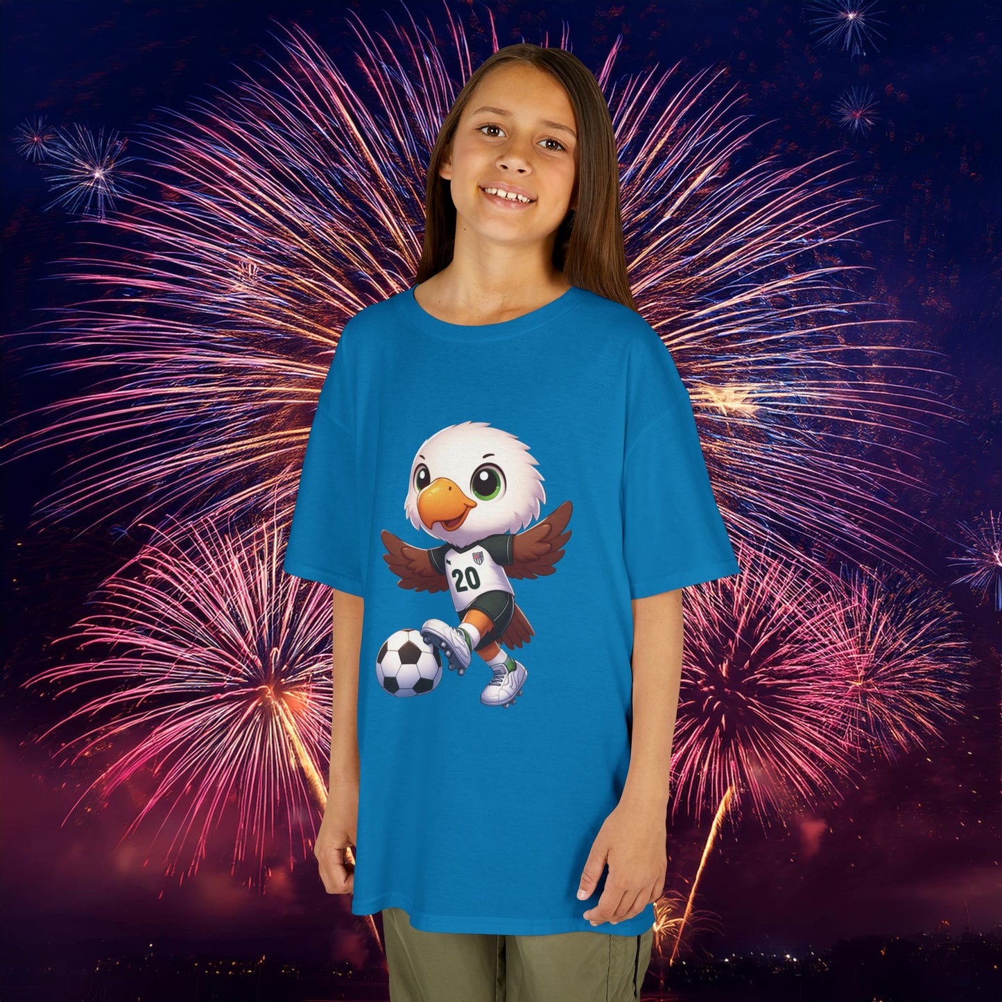 Mini US Soccer Fan Kids Tee