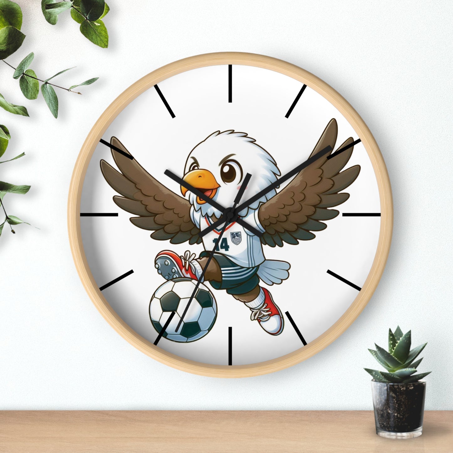 USA Soccer Wall Clock