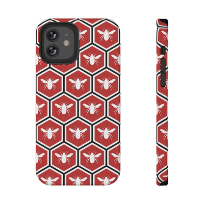 Honeycomb Bee Impact-Resistant Phone Case