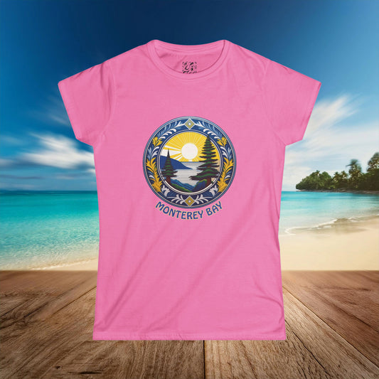 Monterey Bay Point Lobos Women's Softstyle Tee