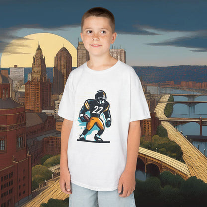 Pittsburgh Football Player Kids Tee
