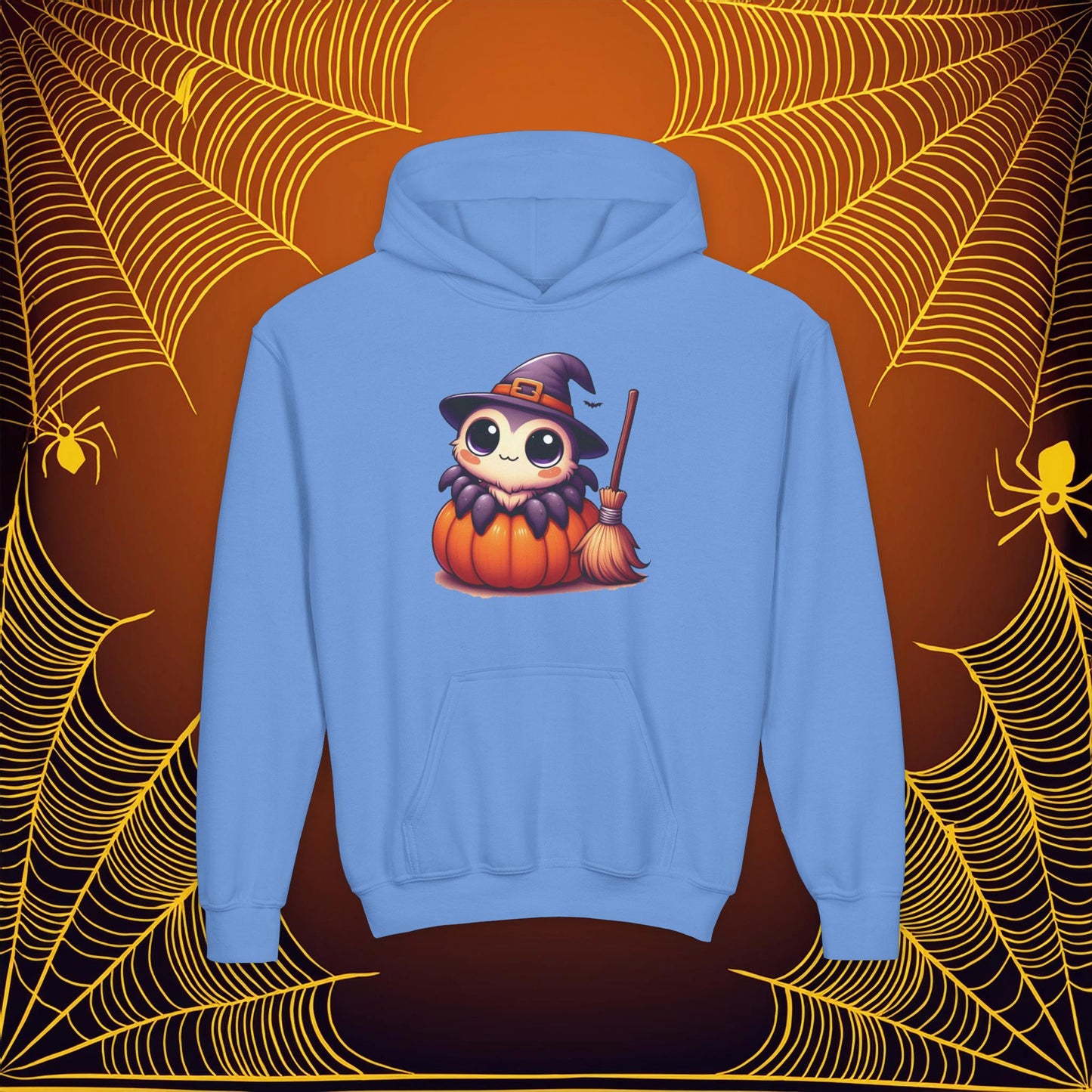 Halloween Spider Youth Hoodie