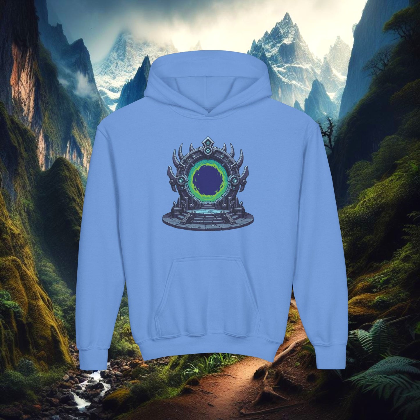 Dark Portal Youth Hoodie