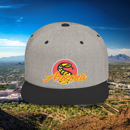 Arizona Baseball Flat Bill Snapback