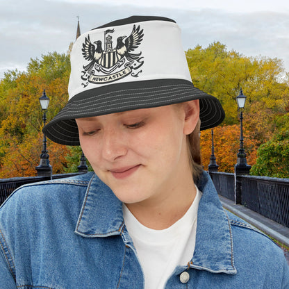 Newcastle United B&W Crest Bucket Hat