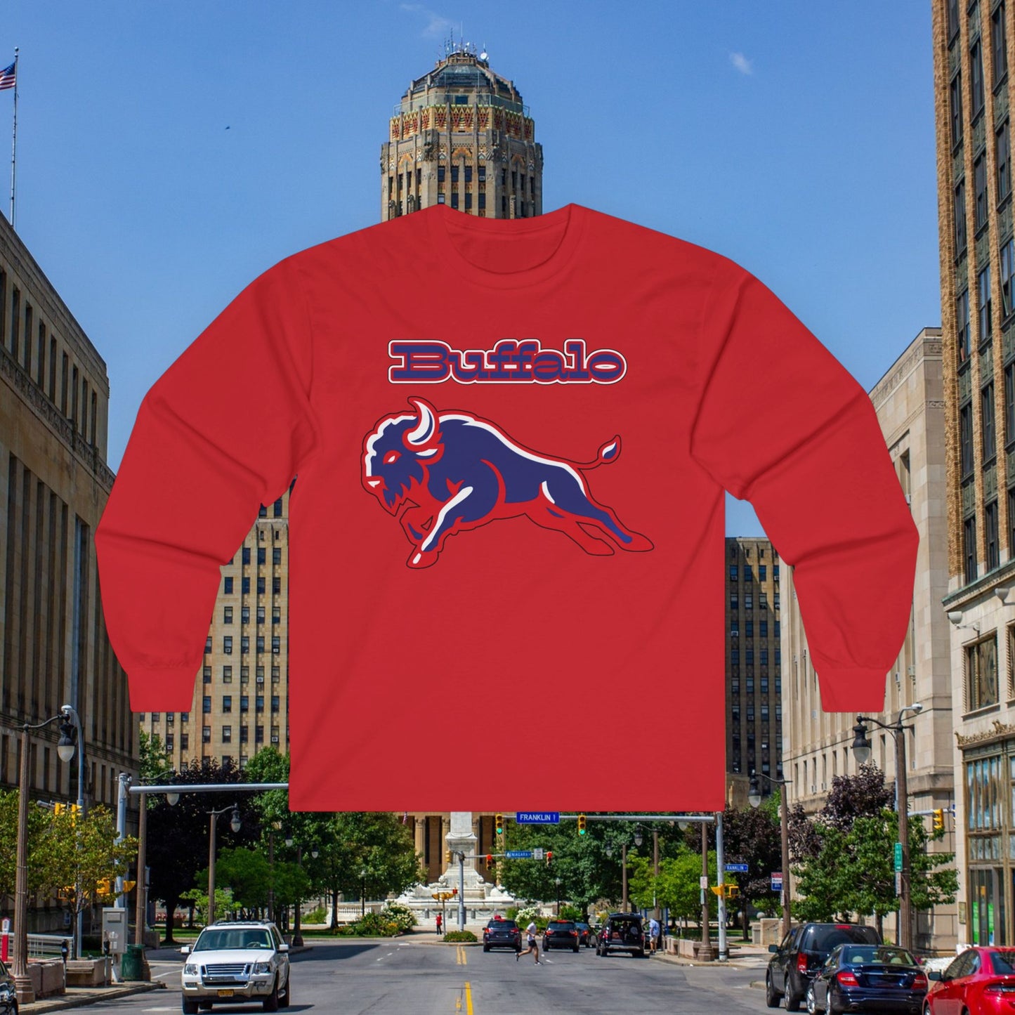 Buffalo Long Sleeve Tee