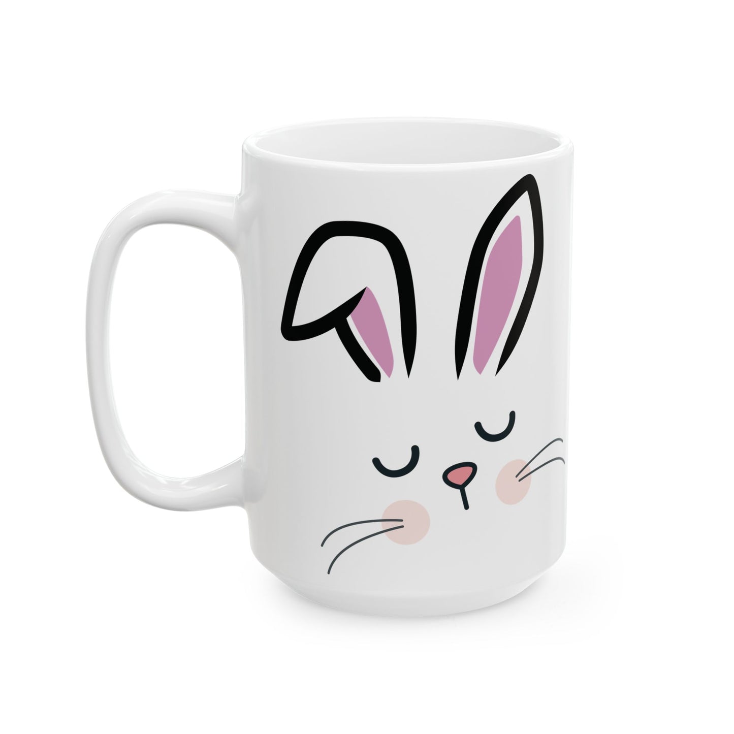 Bunny Face Ceramic Mug (11oz/15oz)