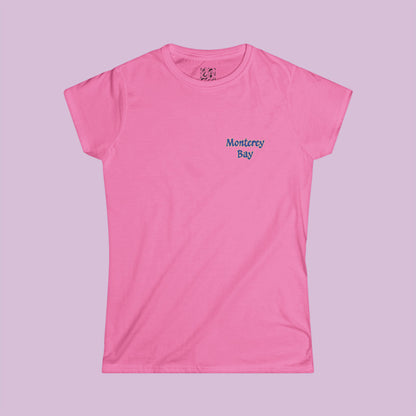 Sea Otter Soccer Logo Women's Softstyle Tee