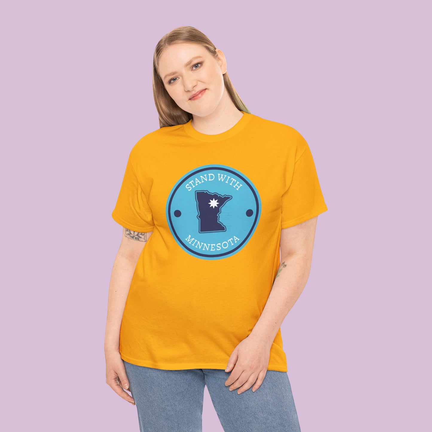 Stand With Minnesota Logo Tee