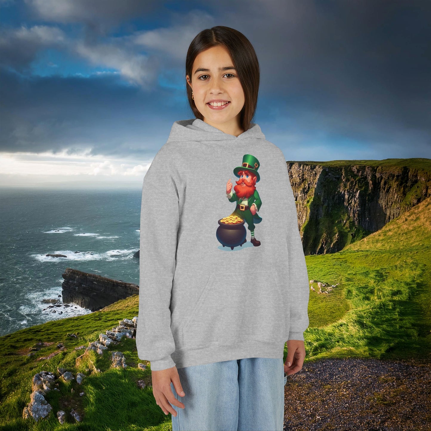 Leprechaun Youth Hoodie