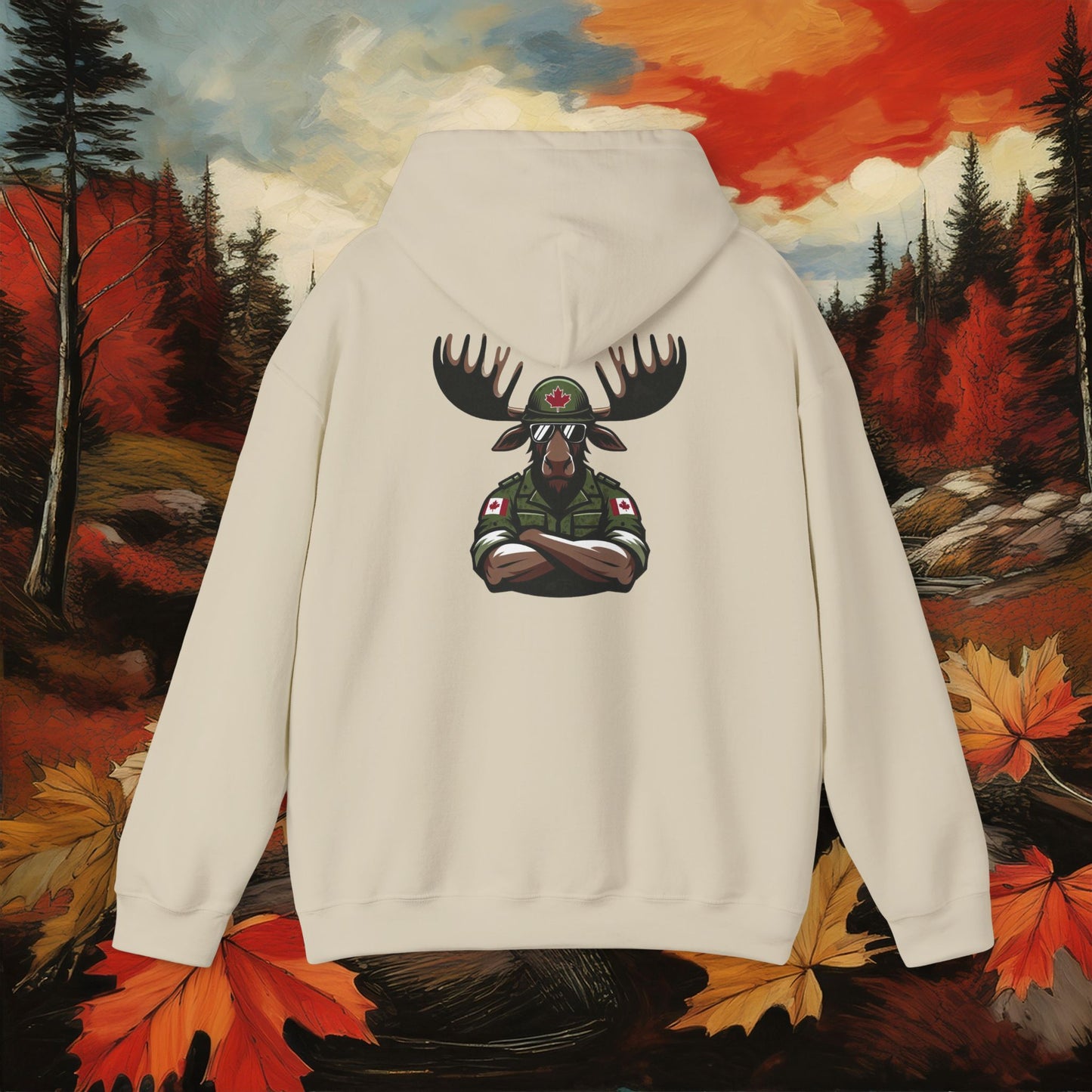 Canadian Moose "Facta Non Verba" Hoodie