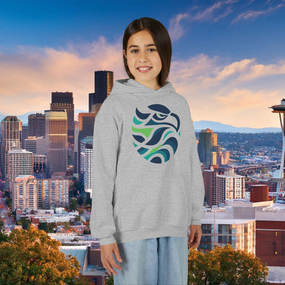 Seattle Football Logo Youth Hoodie