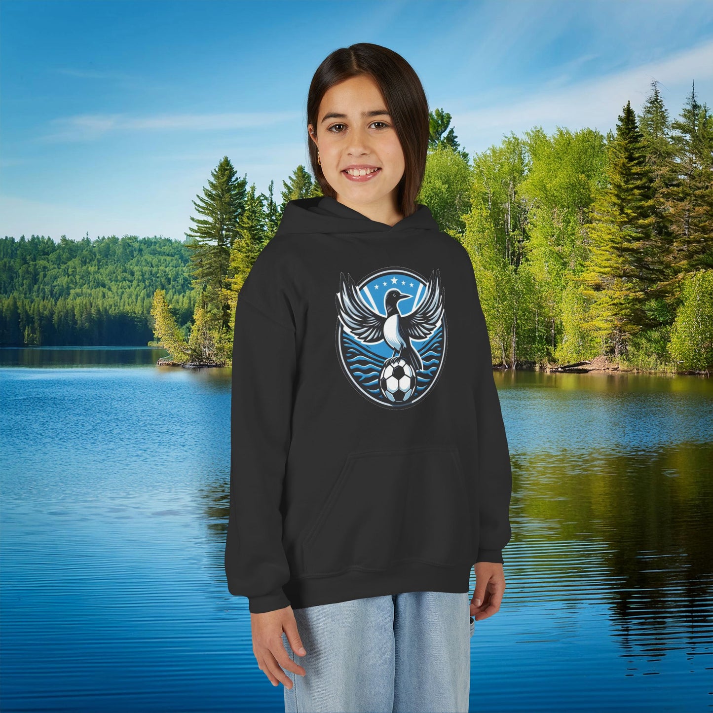 Minnesota United Logo Youth Hoodie