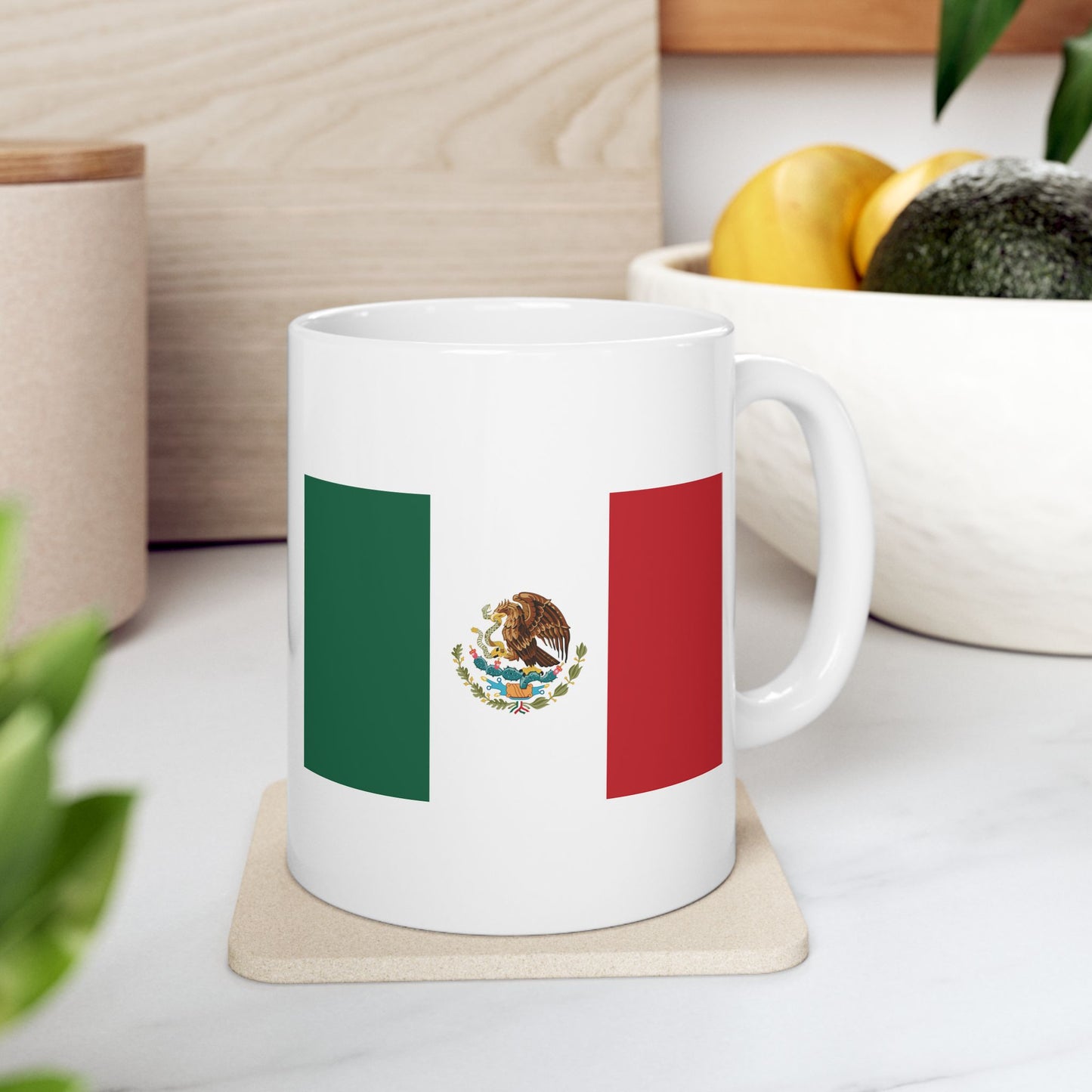 Powered by Immigrants Ceramic Mug (11oz/15oz)