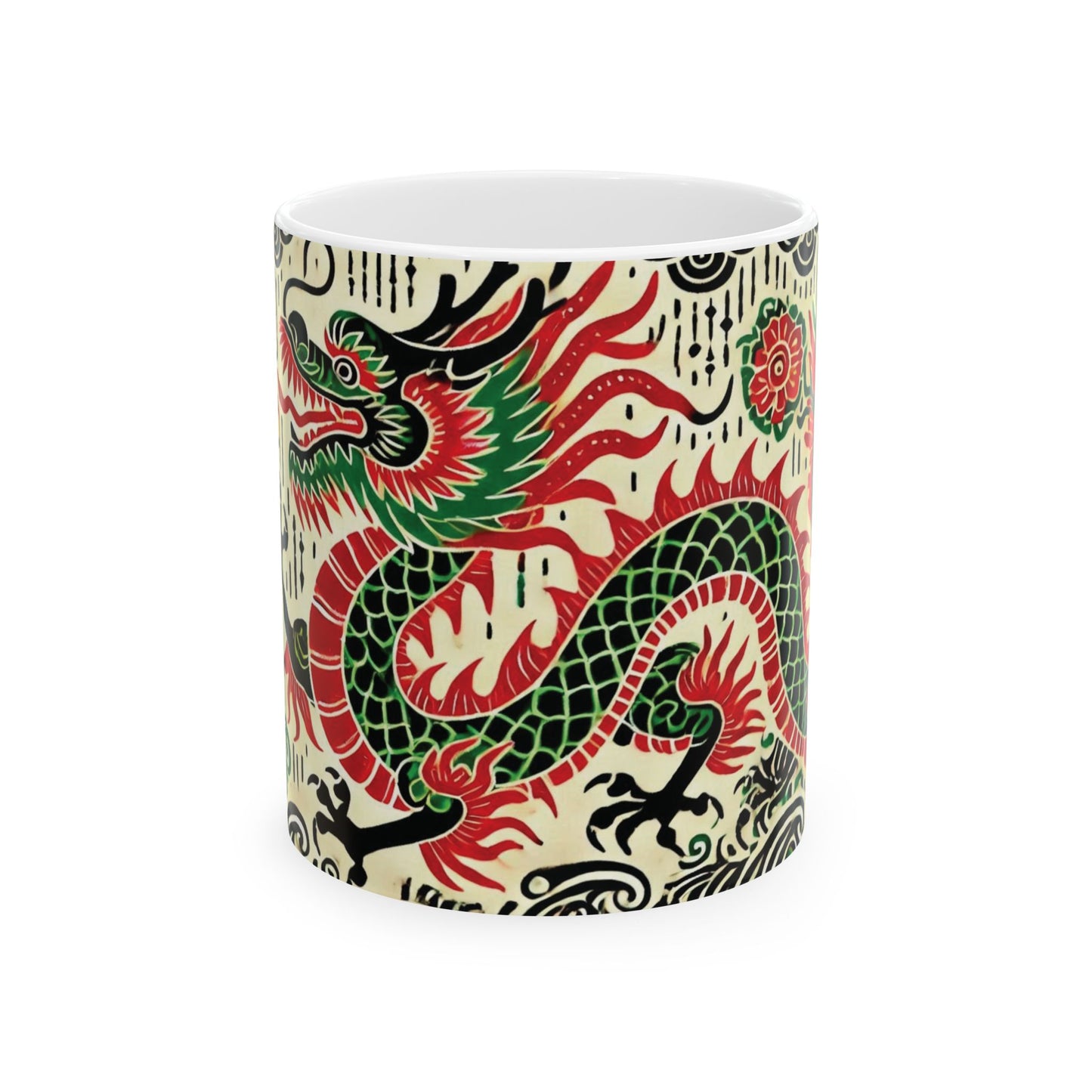 Dragon Dance Ceramic Mugs (11oz\15oz)