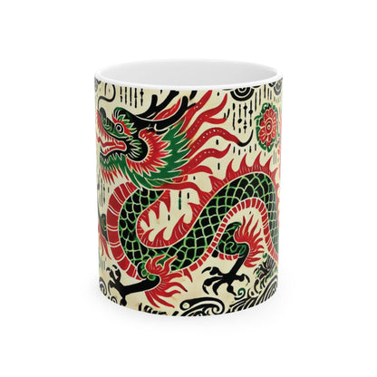 Dragon Dance Ceramic Mugs (11oz\15oz)