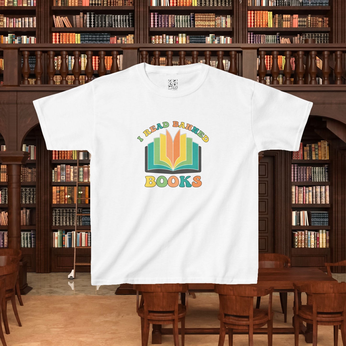 I Read Banned Books Kids Tee