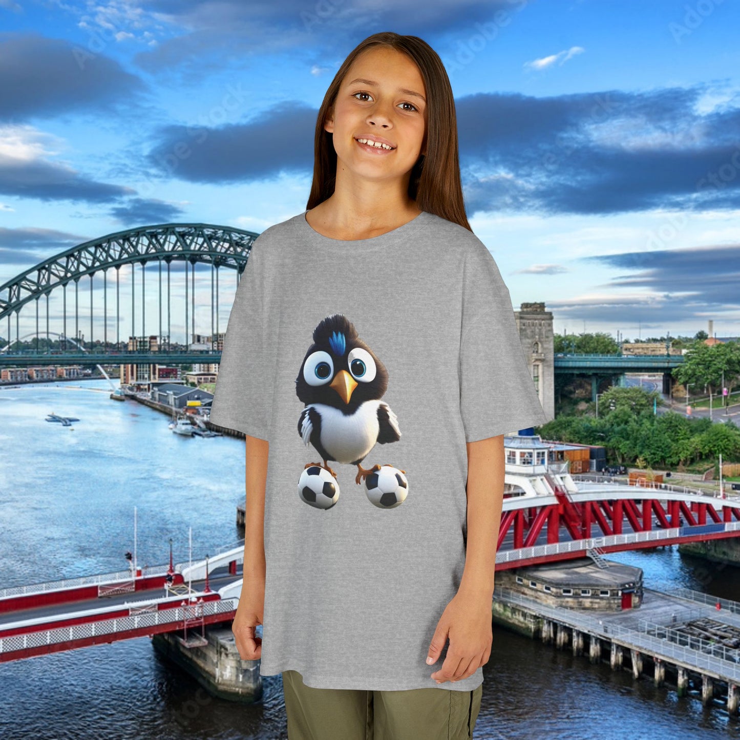 Newcastle United Little Mag Kids Tee