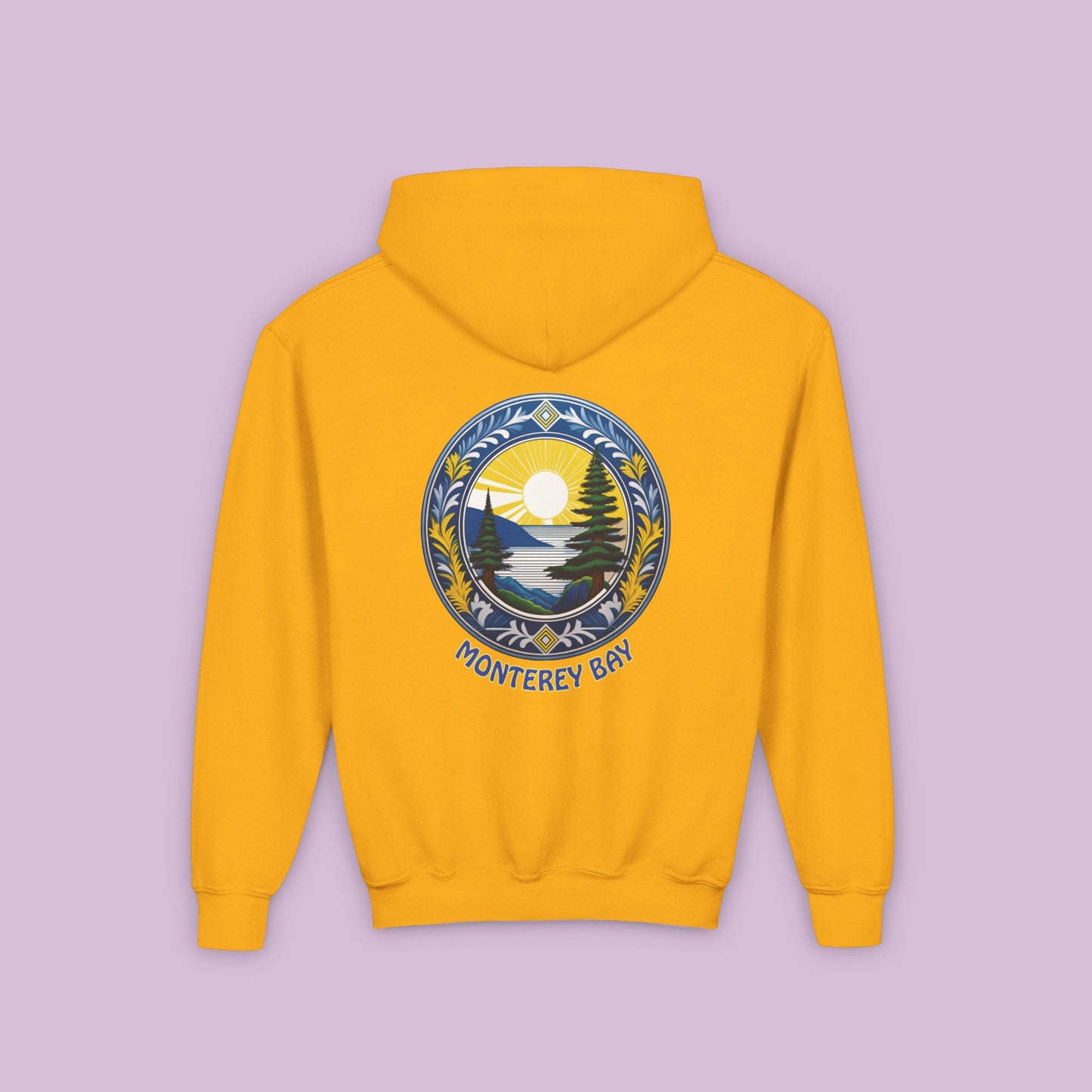 Monterey Bay Point Lobos Youth Hoodie
