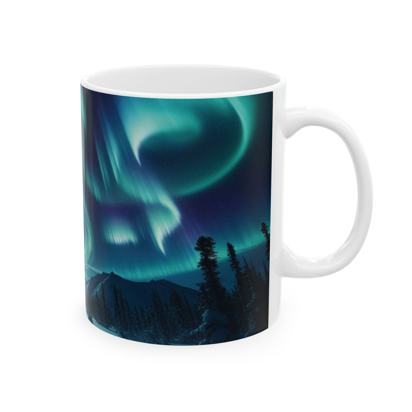 Northern Lights Ceramic Mugs (11oz\15oz)
