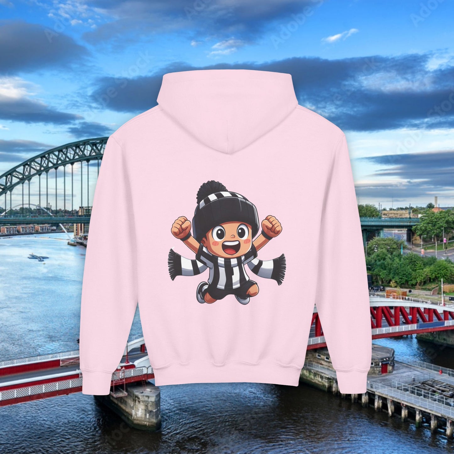 Newcastle United Mini Toon Supporter Youth Hoodie
