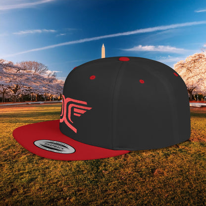 Winged DC Flat Bill Snapback