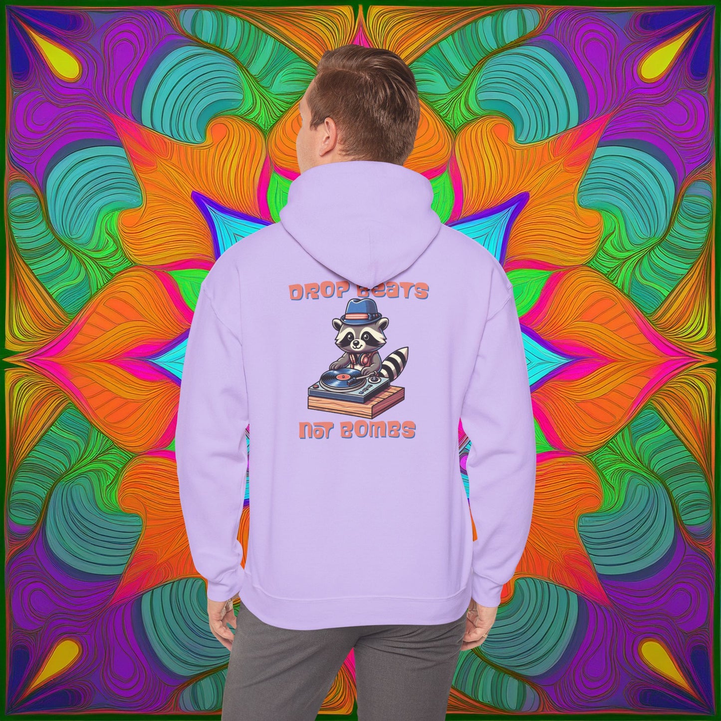 "Beats Not Bombs" Peace Hoodie