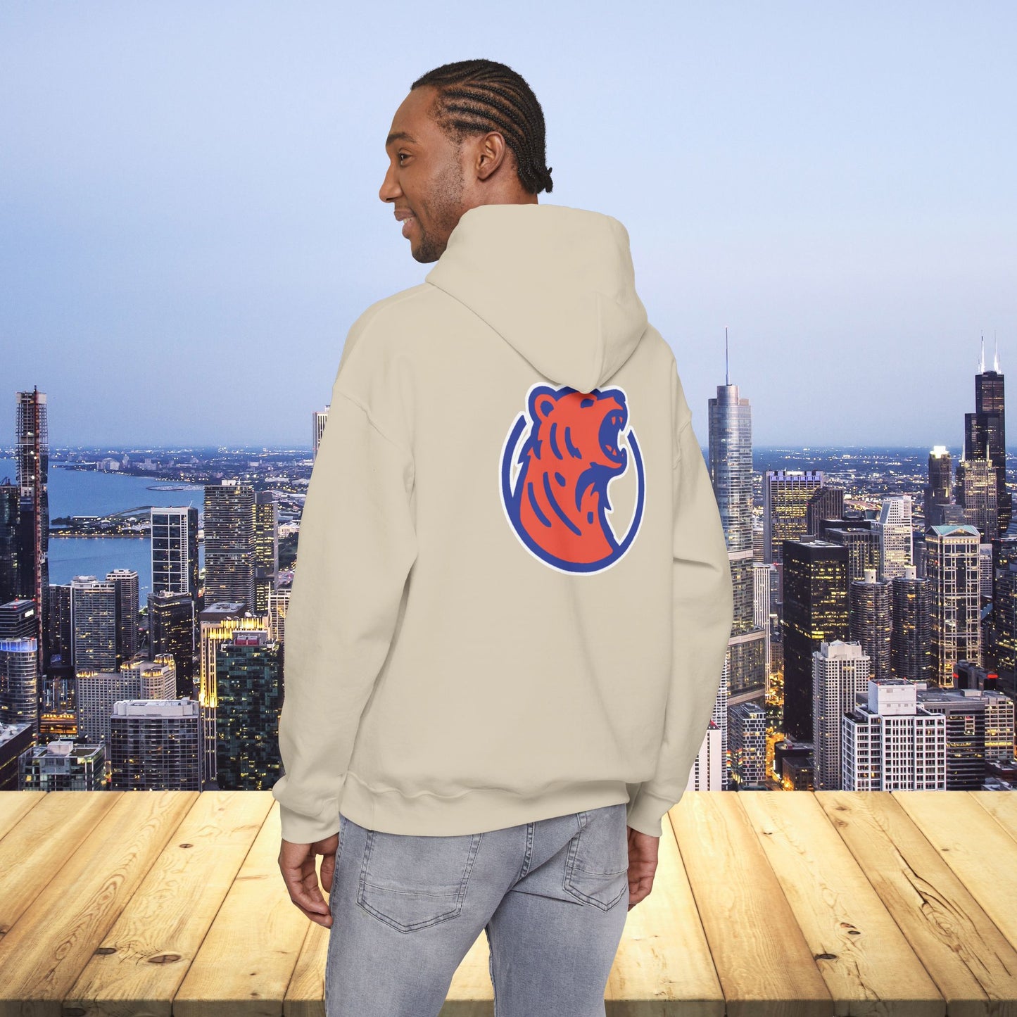 Da Bears Logo Hoodie