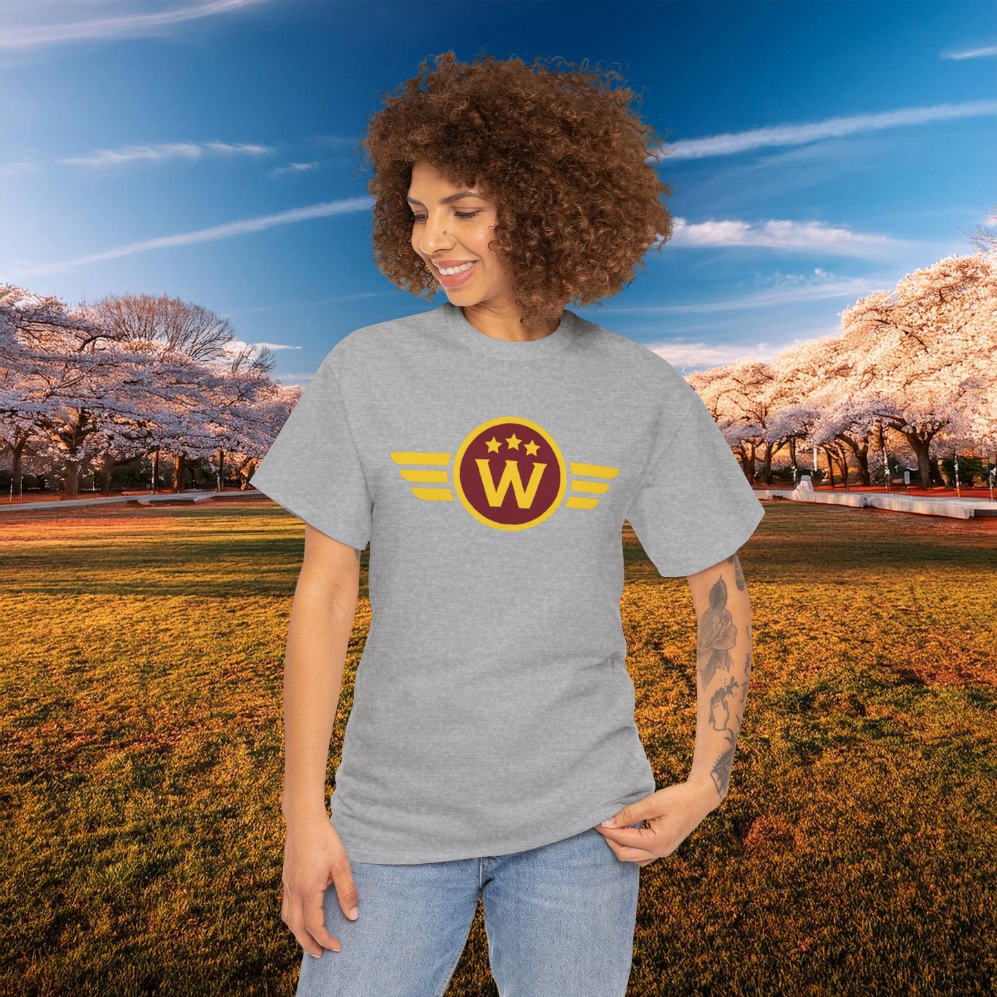 Washington DC Football Logo Tee