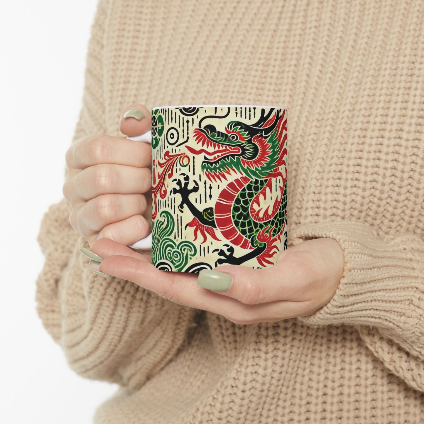 Dragon Dance Ceramic Mugs (11oz\15oz)