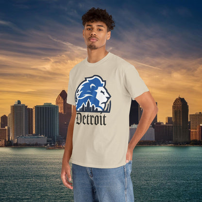 Detroit Football Skyline Tee